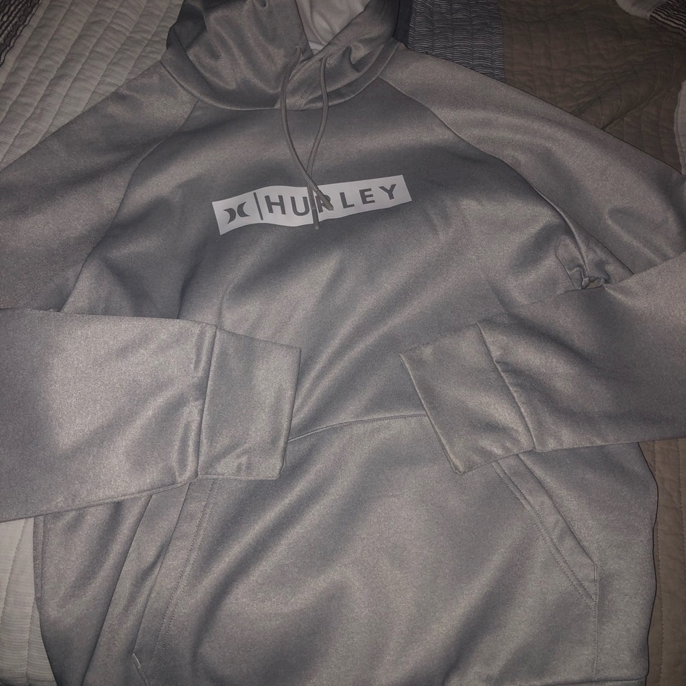 Hurley Light Gray Sweatshirt